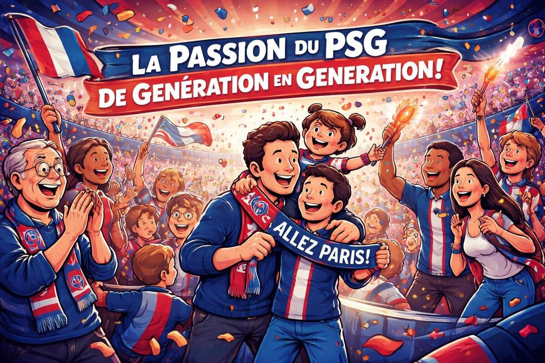 Supporter PSG : Passion, Culture et Transmission Familiale