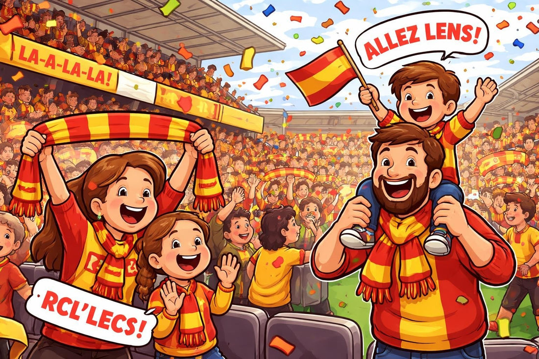 Lens Supporters : Une Passion Familiale Dès l'Enfance
